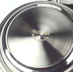 304不銹鋼圓盤(pán) 14-26cm加厚邊加深設(shè)計(jì)，實(shí)用與美觀的完美融合